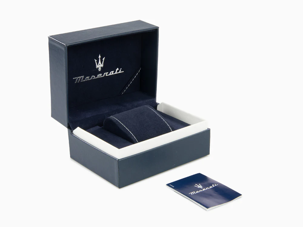 Maserati Potenza Automatic Watch, Black, 42 mm, Sapphire Crystal, R8821108037 - Image 8