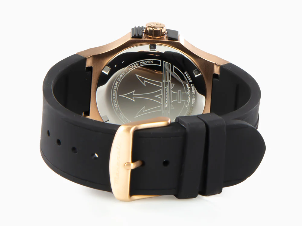 Maserati Potenza Quartz Watch, Black, 42 mm, Mineral crystal, R8851108002 - Image 3