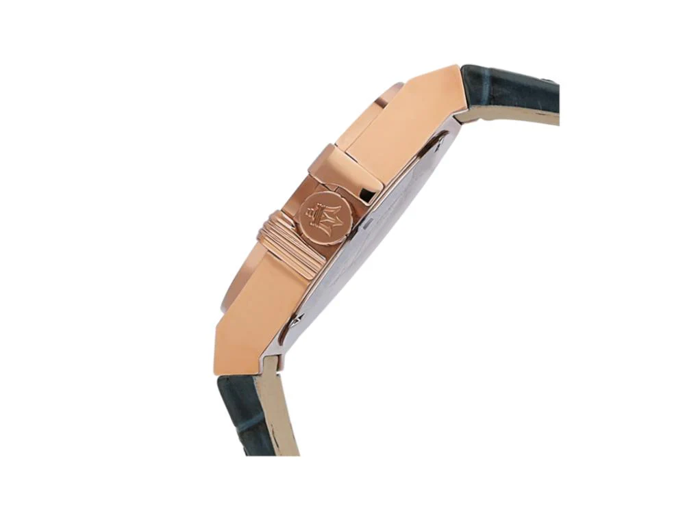 Maserati Potenza Quartz Watch, PVD Rose Gold, Blue, 42 mm, R8851108027 - Image 7