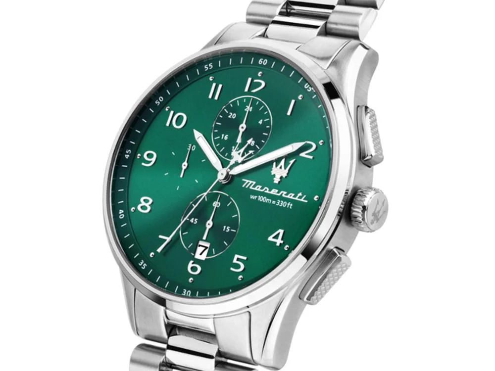 Maserati Sorpasso Quartz Watch, Green, 42 mm, R8873624006 - Image 5
