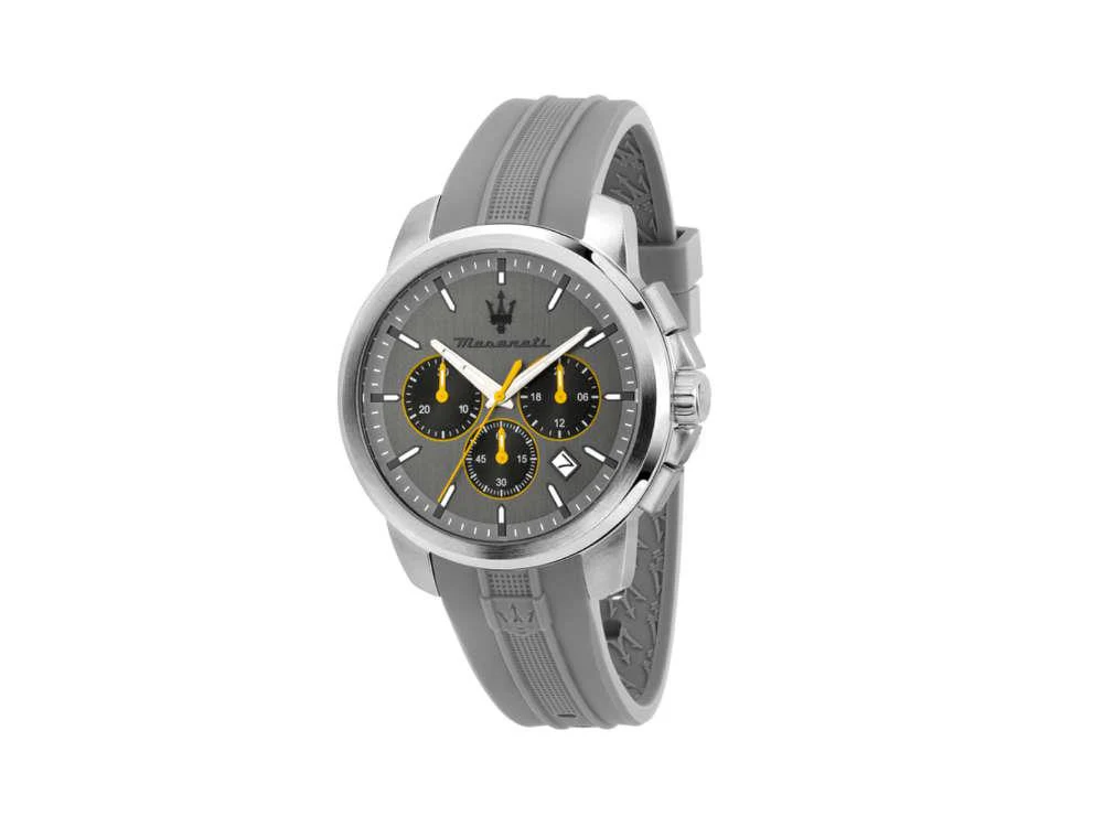 Maserati Successo Quartz Watch, Grey, 42 mm, Mineral crystal R8871621043 - Image 2