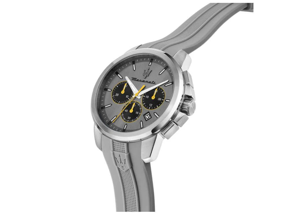 Maserati Successo Quartz Watch, Grey, 42 mm, Mineral crystal R8871621043 - Image 5