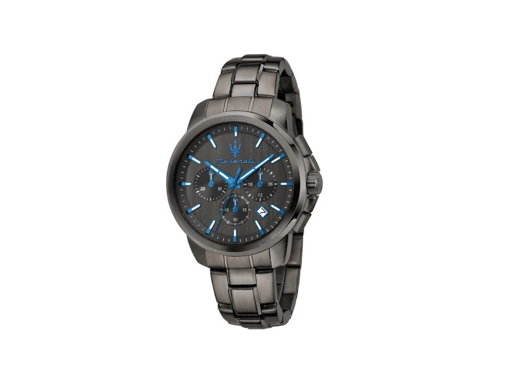 Maserati Sucesso Dark Edition Quartz Watch, Black, 42 mm,  R8873654004 - Image 2