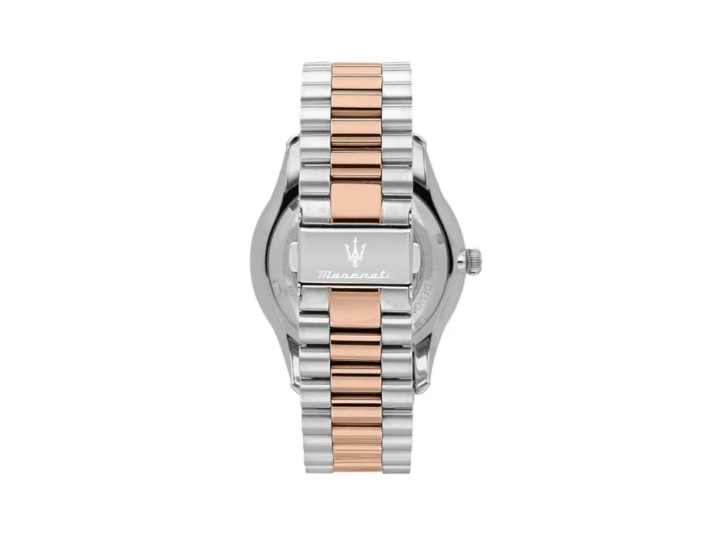 Maserati Tradizione Automatic Watch, PVD Rose Gold, Blue, 45 mm, R8823146001 - Image 4