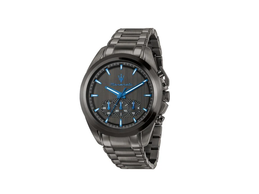 Maserati Traguardo Dark Edition Quartz Watch, Black, 43 mm,  R8873654001 - Image 2