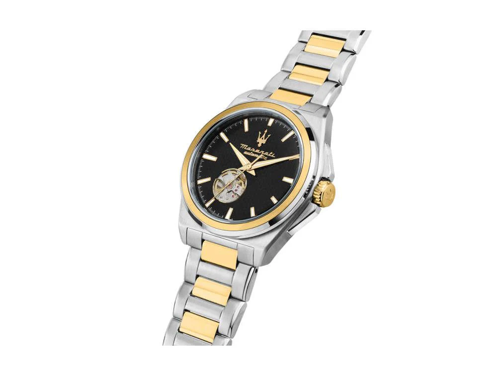 Maserati Velocitá Automatic Watch, PVD Gold, Black, 41 mm, R8823152001 - Image 5