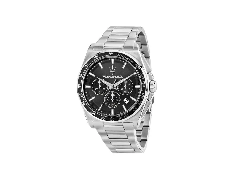 Maserati Velocitá Quartz Watch, Black, 43 mm, R8873652012