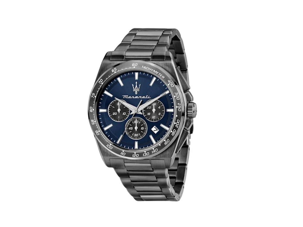 Maserati Velocitá Quartz Watch, Blue, 43 mm, R8873652015 - Image 2