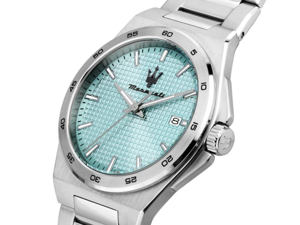 Maserati Velocitá Quartz Watch, Light Blue, 40 mm, R8853153002 - Image 5