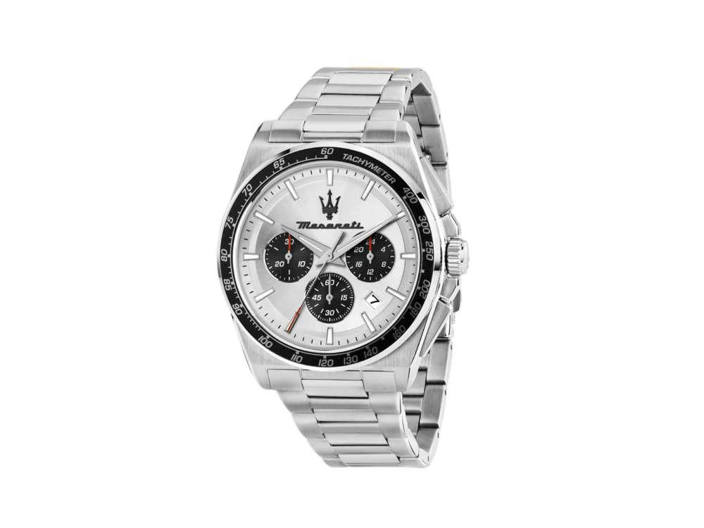 Maserati Velocitá Quartz Watch, Silver, 43 mm, R8873652006 - Image 2