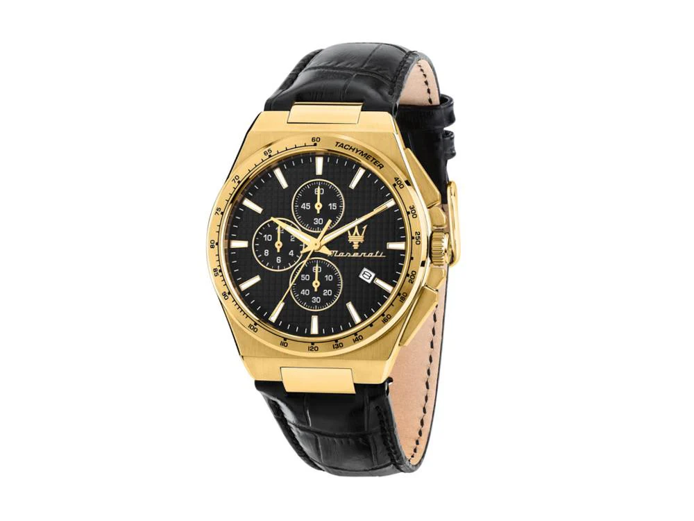 Maserati Velocitá Slim Quartz Watch, Black, 41 mm, R8871653001 - Image 2
