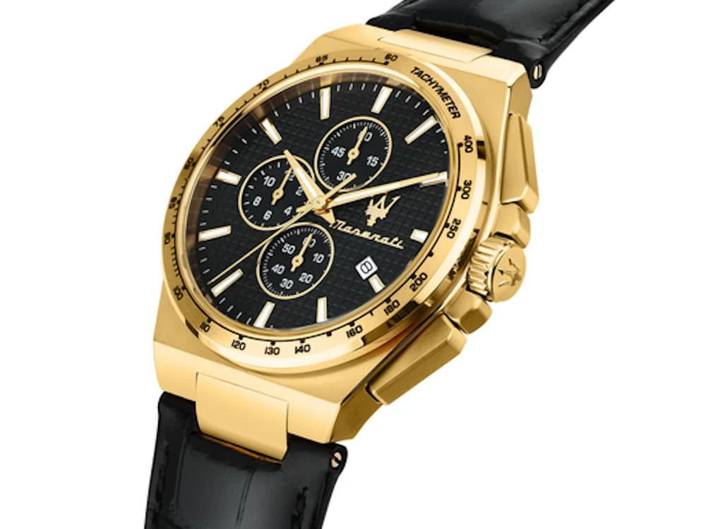 Maserati Velocitá Slim Quartz Watch, Black, 41 mm, R8871653001 - Image 4