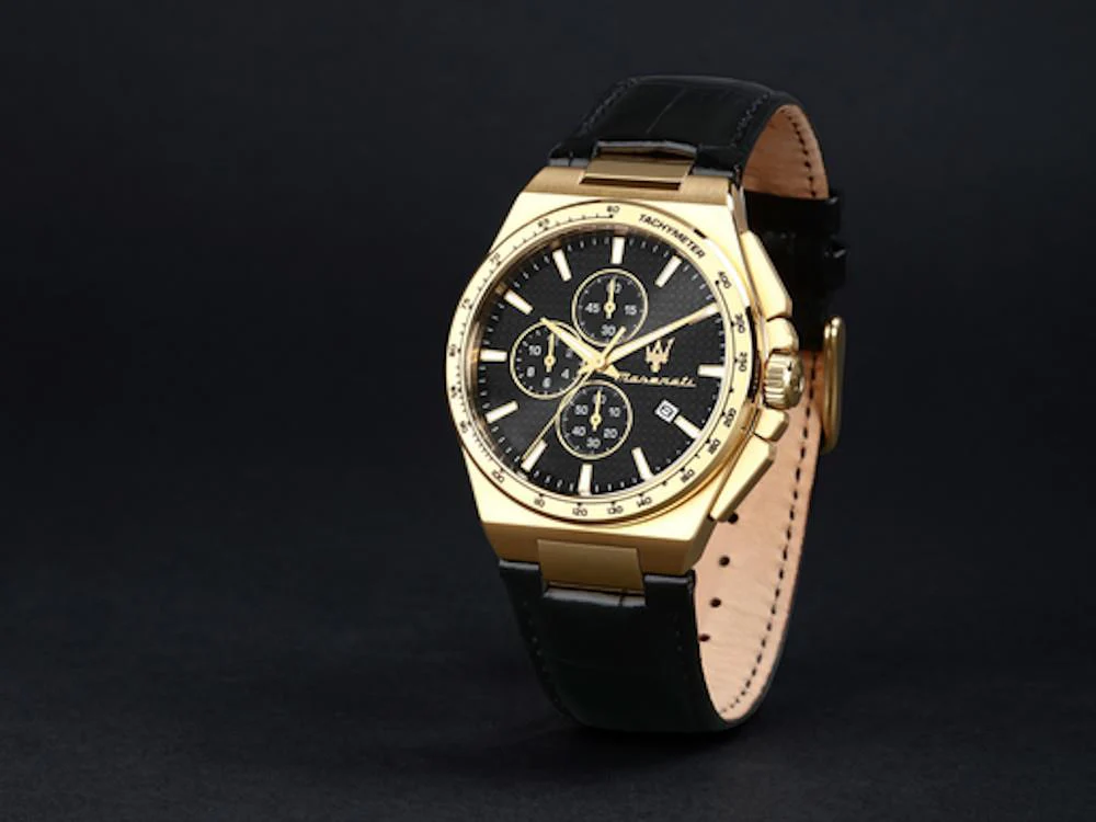 Maserati Velocitá Slim Quartz Watch, Black, 41 mm, R8871653001 - Image 5