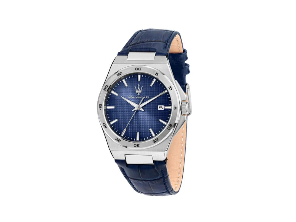 Maserati Velocitá Slim Quartz Watch, Blue, 40 mm, R8851153002 - Image 2