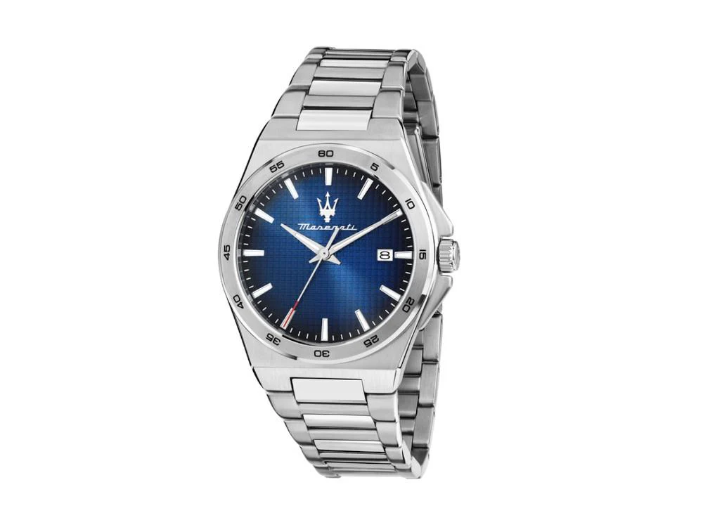 Maserati Velocitá Slim Quartz Watch, Blue, 40 mm, R8853153001 - Image 2
