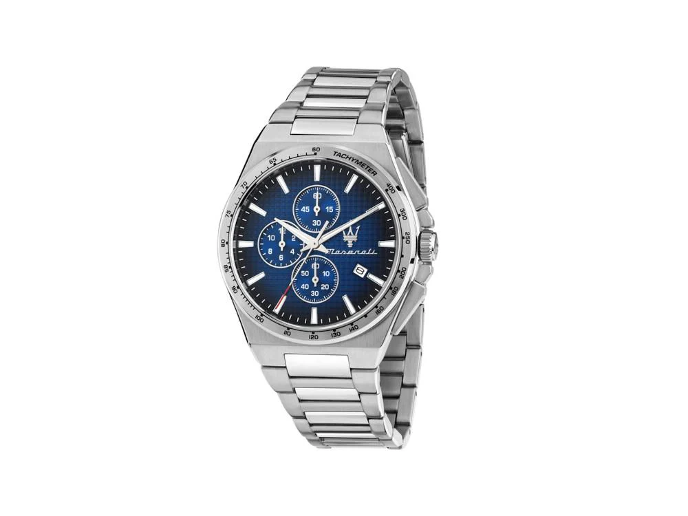 Maserati Velocitá Slim Quartz Watch, Blue, 41 mm, R8873653003 - Image 2