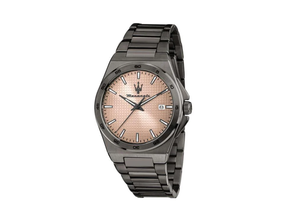 Maserati Velocitá Slim Quartz Watch, PVD, Gold pink, 40 mm, R8853153007