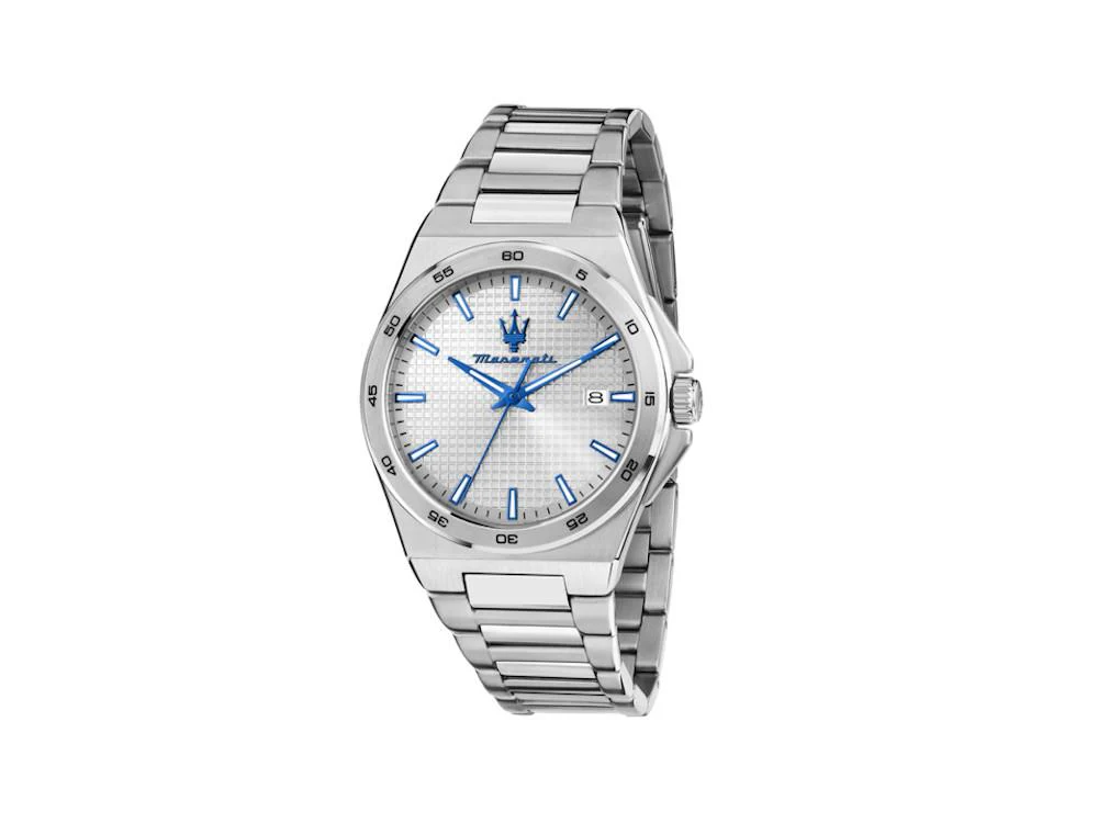 Maserati Velocitá Slim Quartz Watch, Silver, 40 mm, R8853153006 - Image 2