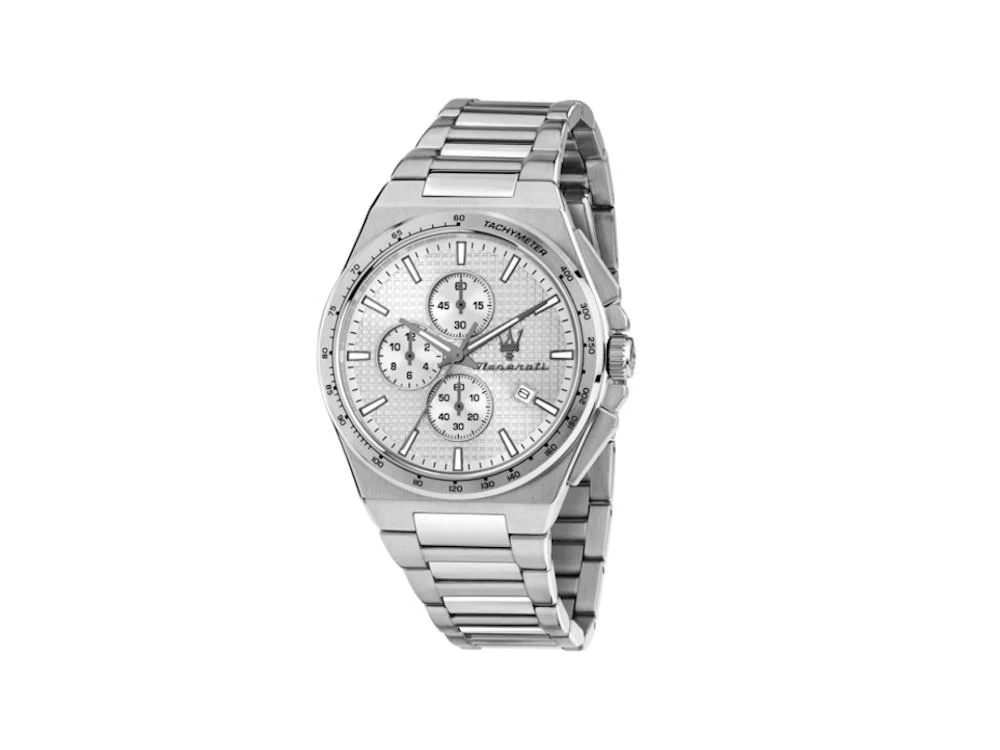 Maserati Velocitá Slim Quartz Watch, Silver, 41 mm, R8873653005 - Image 2