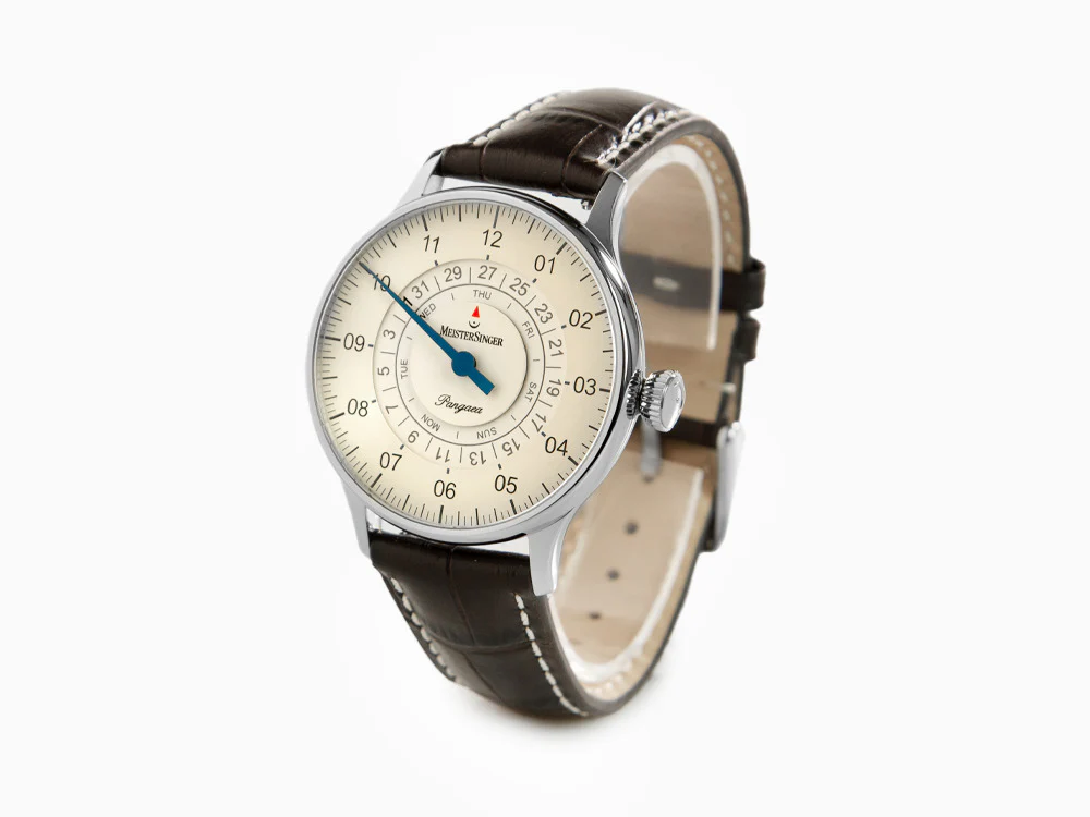 Meistersinger Pangaea Day Date Automatic Watch, ETA 2836-2, 40mm.PDD903-SG02W - Image 4