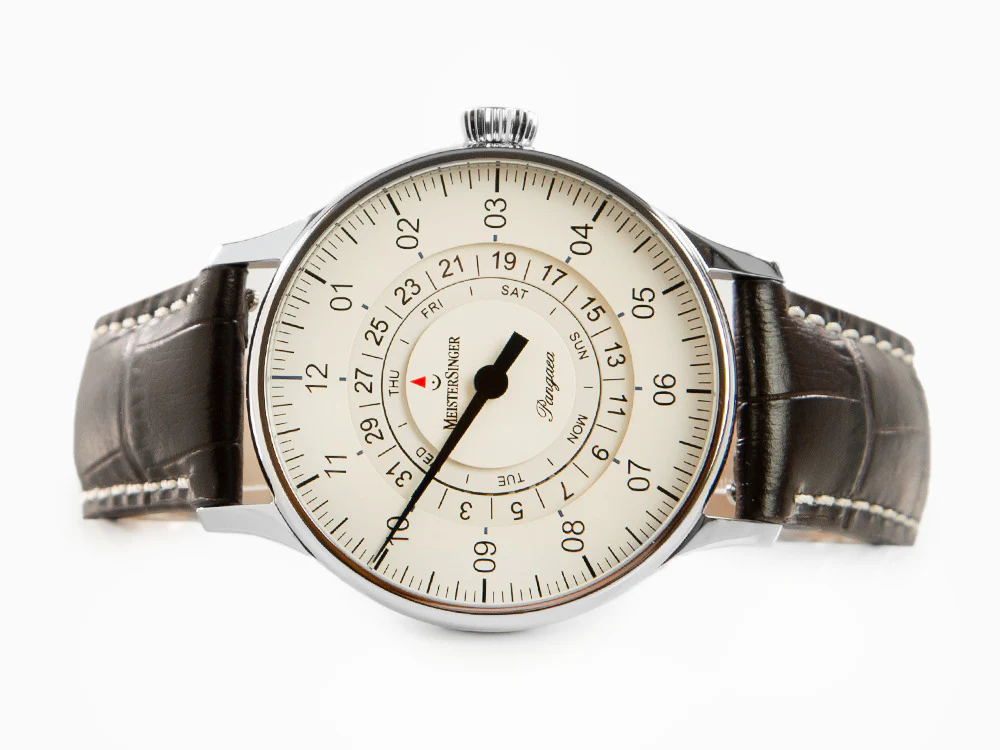 Meistersinger Pangaea Day Date Automatic Watch, ETA 2836-2, 40mm.PDD903-SG02W - Image 7