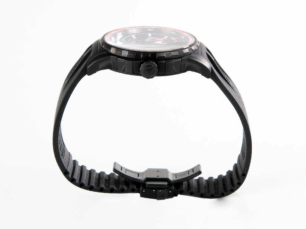 Momo Design Pilot Pro Crono Quarzo watch, PVD, Cronograph, 46mm, MD2164BK-41 - Image 4