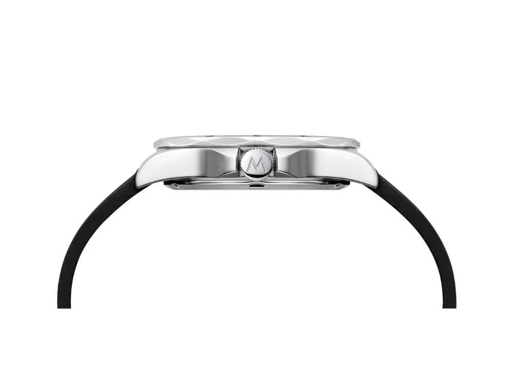 Mondaine Numeri Quartz Watch, White, 42 mm, MSN.4211B.RB - Image 7