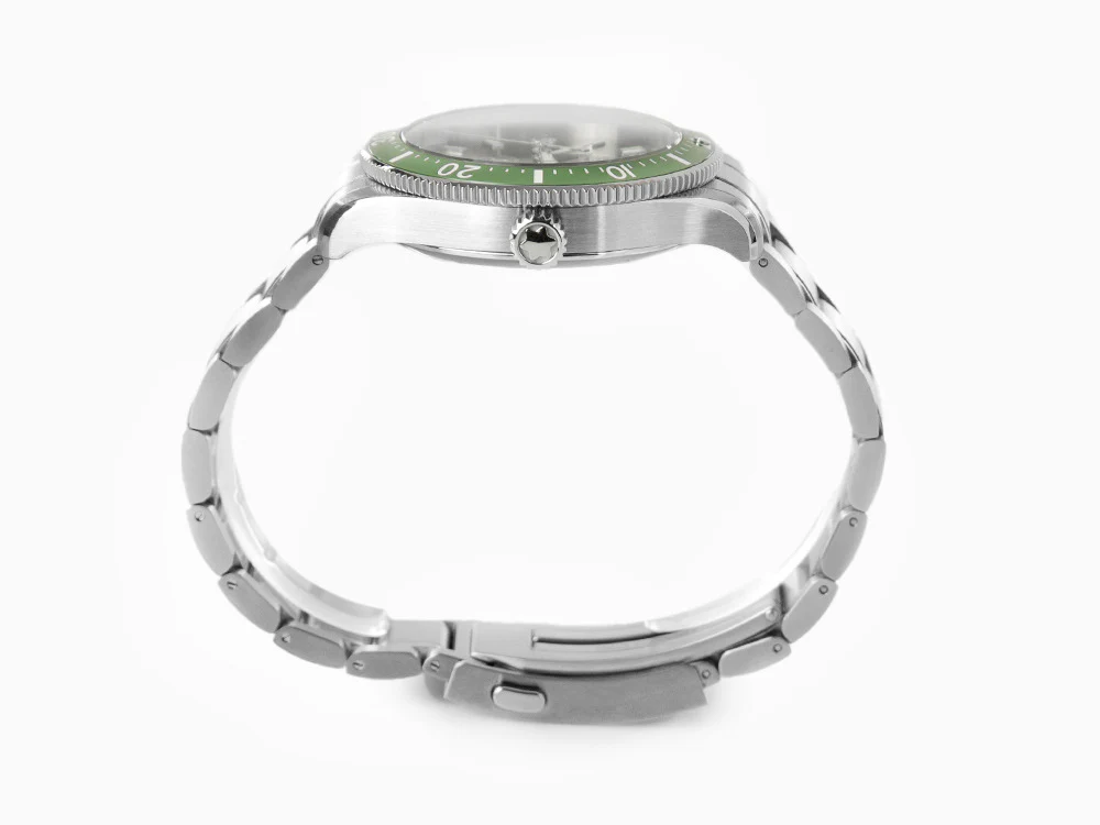 Montblanc 1858 Iced Sea Automatic Watch, Ceramic, Green, 41 mm, 129373 - Image 5