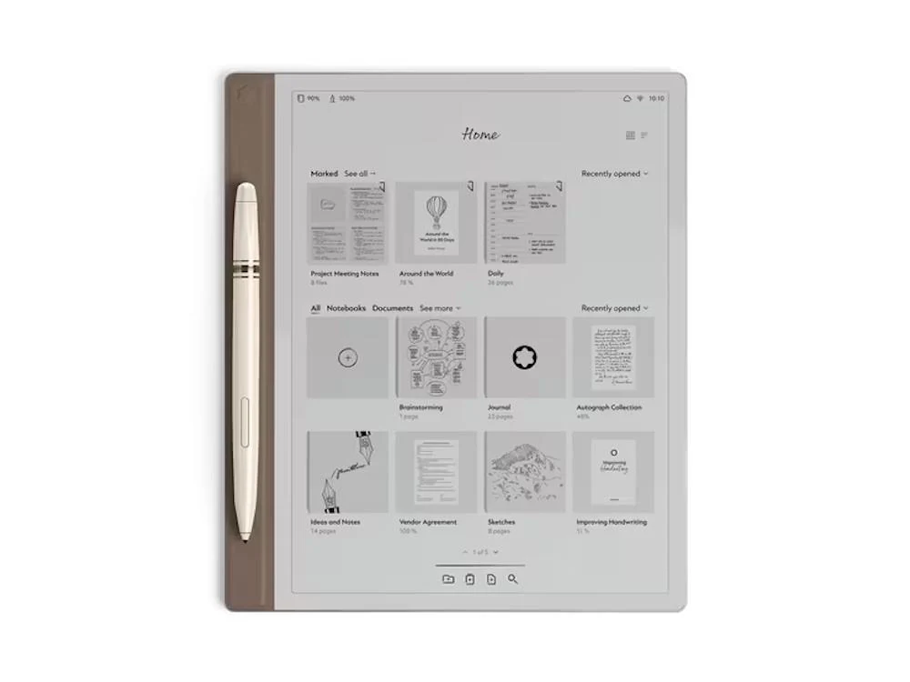 Montblanc Digital Writing Set Elixir Gold, 135011 - Image 2