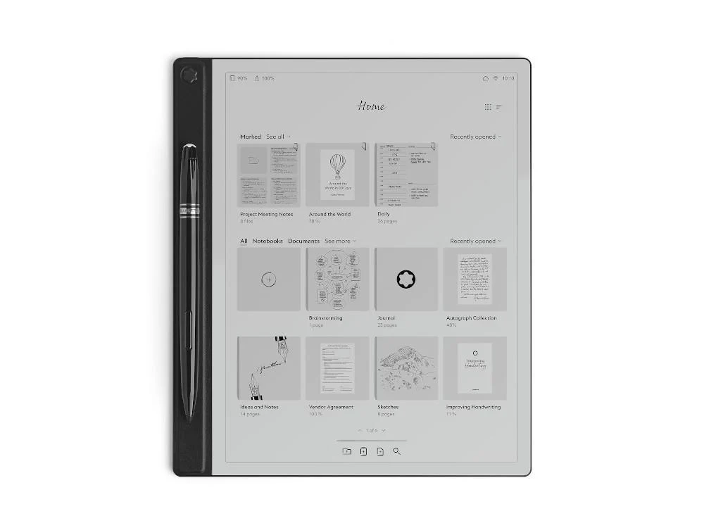 Montblanc Digital Writing Set Mystery Black, 135010 - Image 2