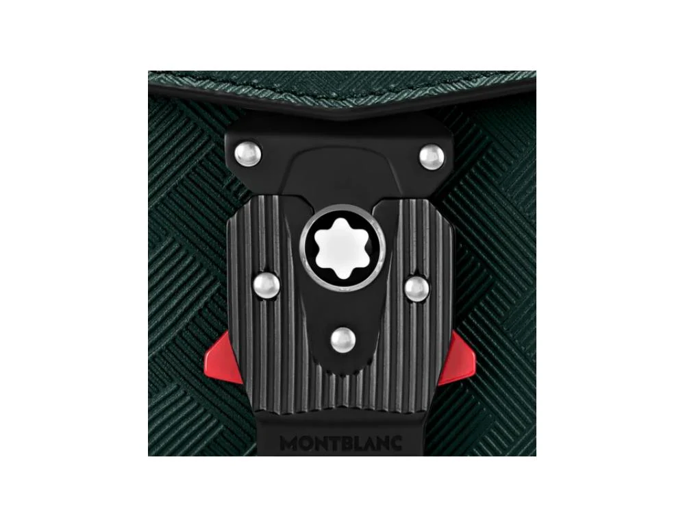Montblanc Extreme 3.0 Envelope Bag, Leather, Green, Flap-over, 130615 - Image 5