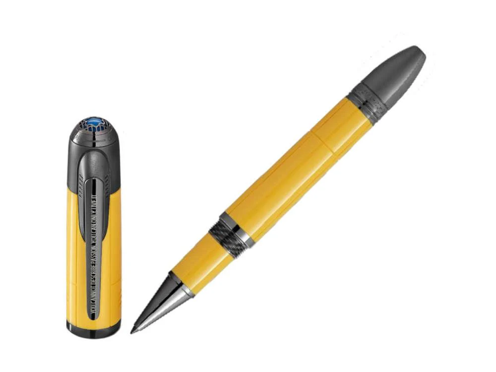 Montblanc Great Characters Enzo Ferrari Giallo Modena Rollerball pen, 130662 - Image 2