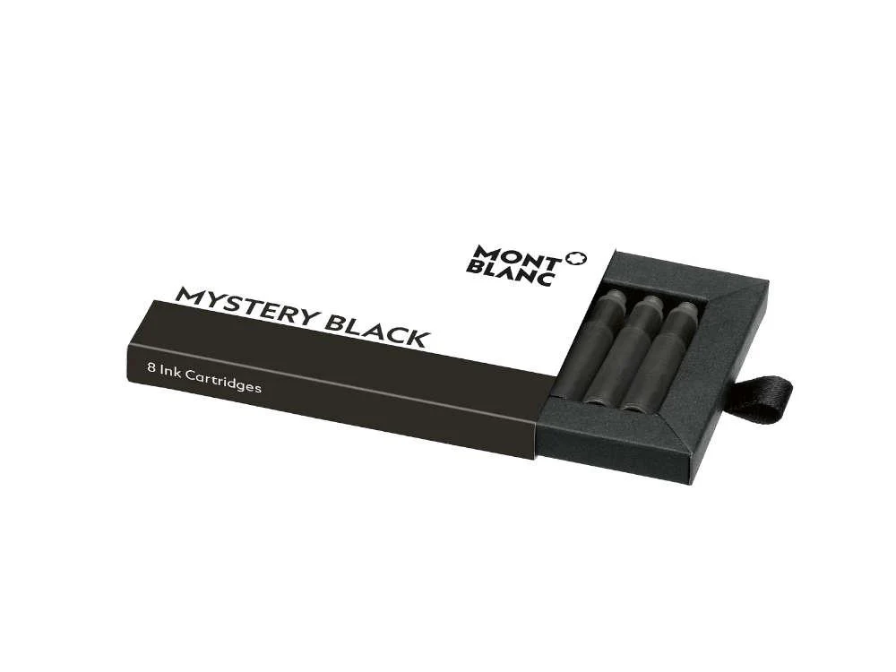 Montblanc Ink 8 cartridges Mystery Black, 128197 - Image 2