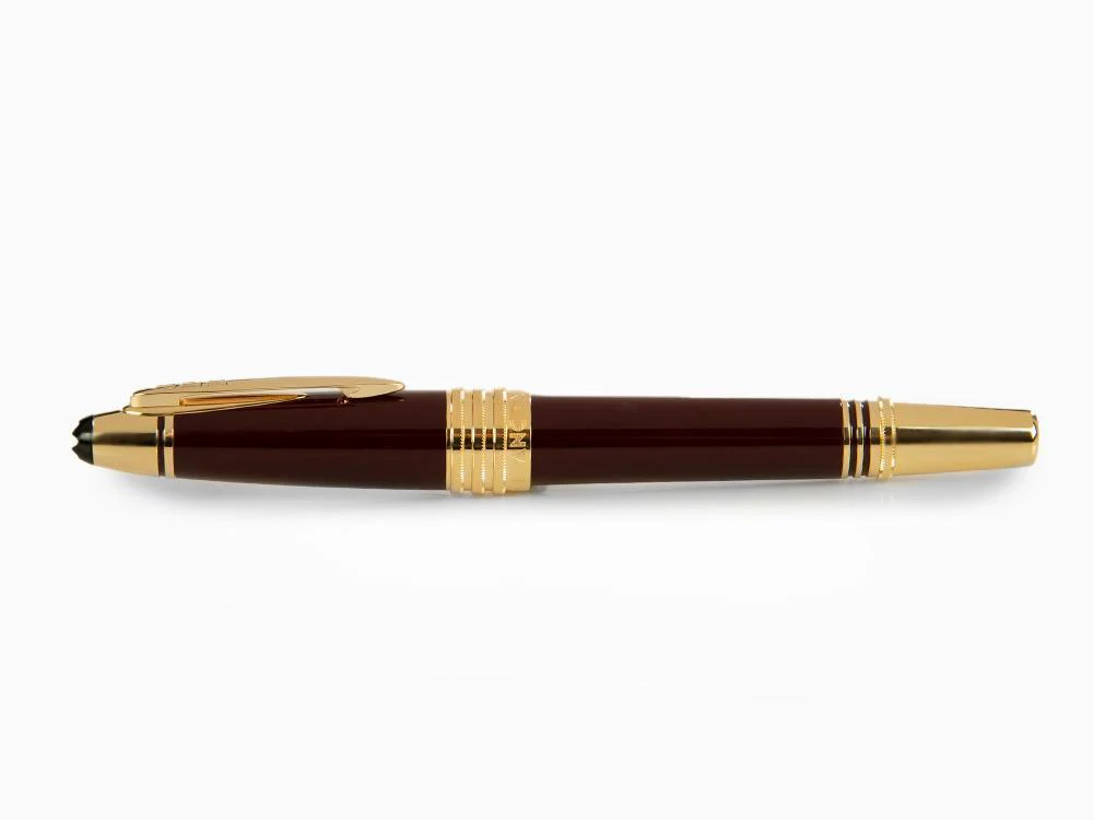 Montblanc John F. Kennedy Fountain Pen, Burgundy, Special Ed., 132124 - Image 9