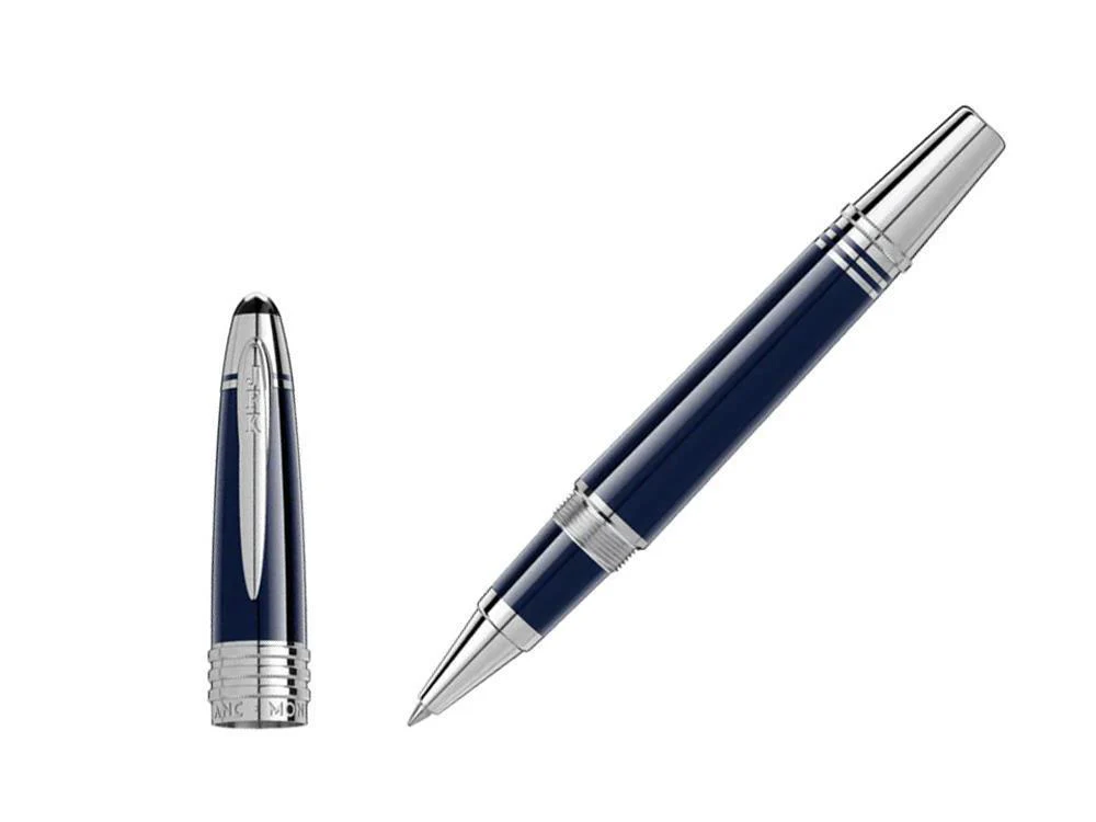Montblanc John F. Kennedy Rollerball pen, Precious resine, Platinum trim, 132090 - Image 2