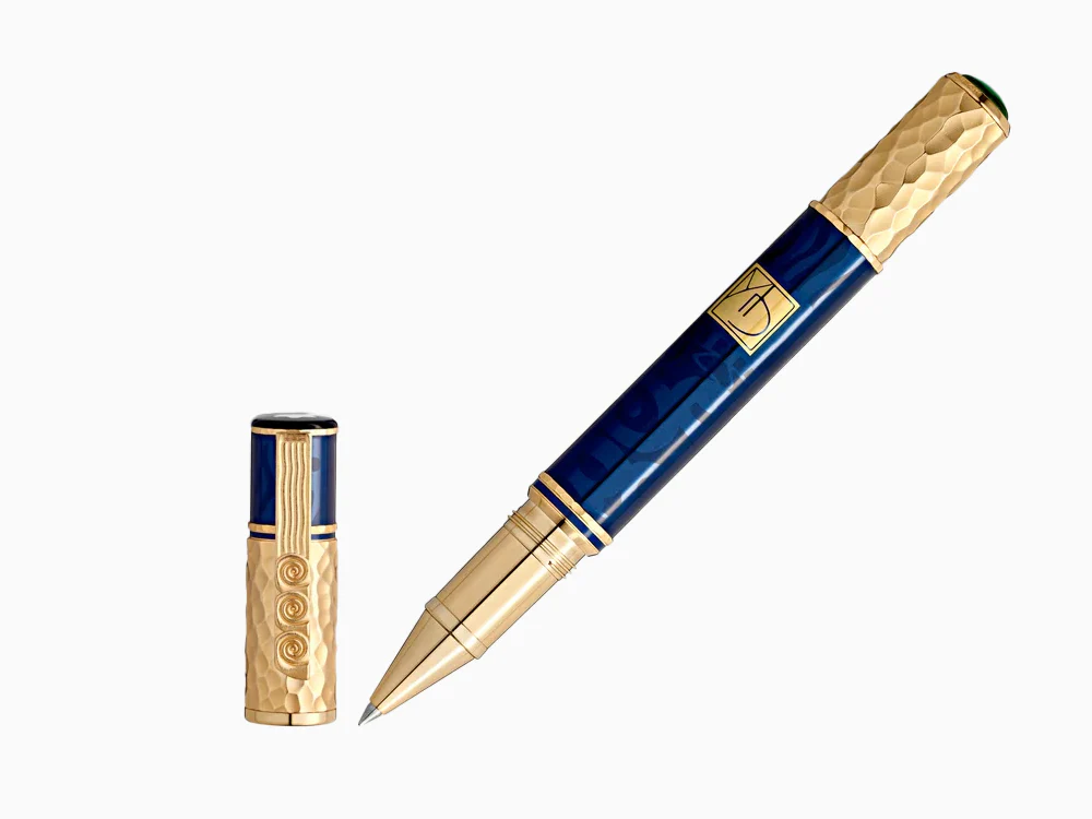 Montblanc Masters Of Art Gustav Klimt Rollerball pen, LE, Blue, 130226 - Image 2