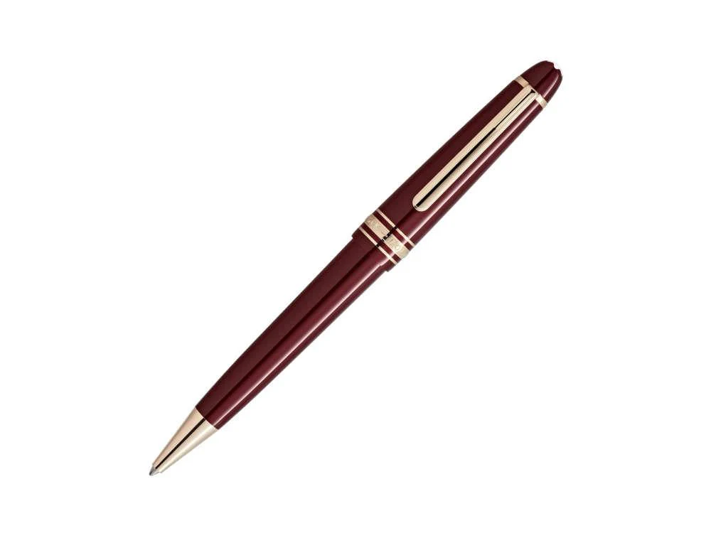 Montblanc Meisterstück Ballpoint pen, Precious resine, Burgundy, 133005 - Image 2