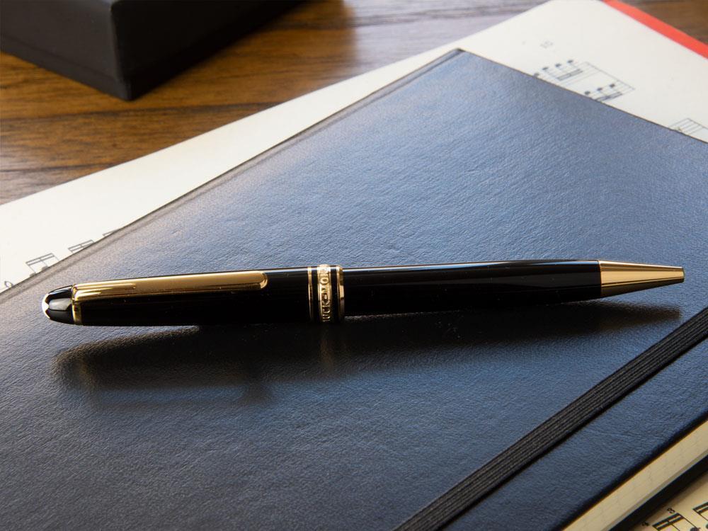 Montblanc Meisterstück Classique Ballpoint pen, Gold trim, 132453 - Image 6
