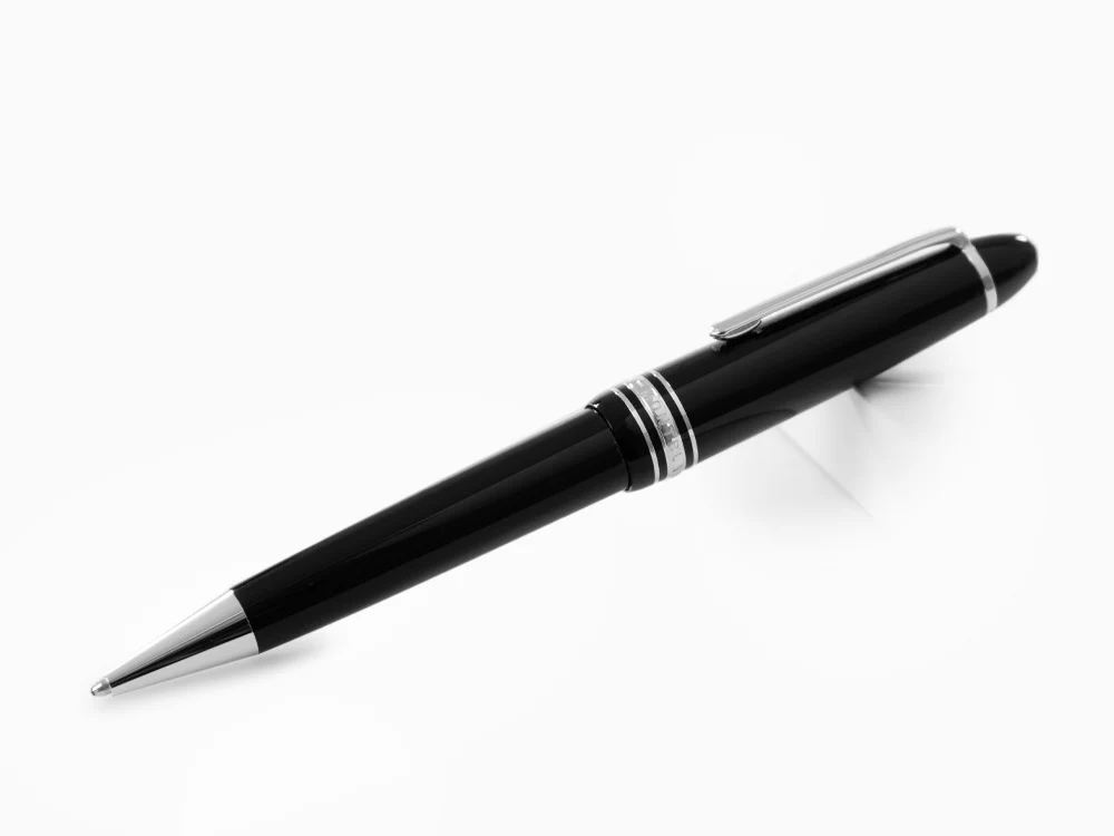 Montblanc Meisterstück Le Grand Ballpoint pen, Precious resine, Platinum, 132450 - Image 2