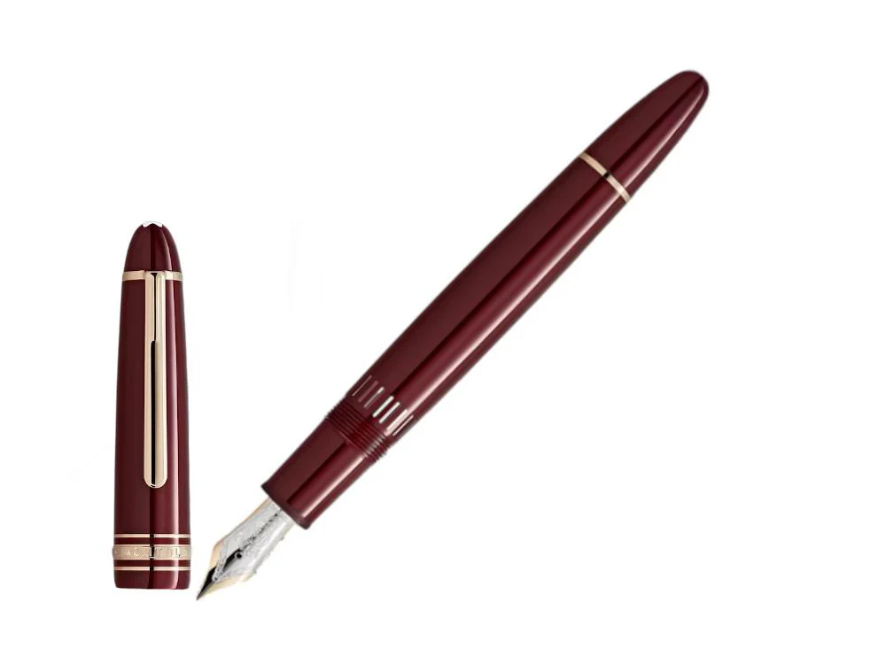 Montblanc Meisterstück LeGrand Burgundy Red Fountain Pen, 133004 - Image 2