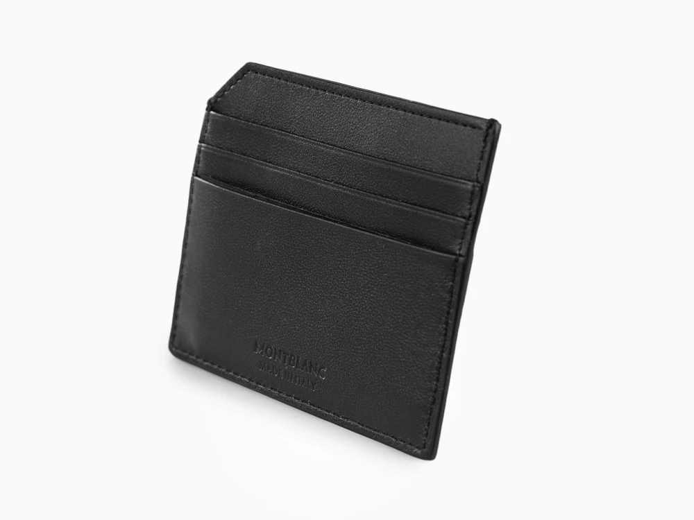 Montblanc Meisterstück Selection Soft Credit card holder, Black, 6 Cards, 130049 - Image 5