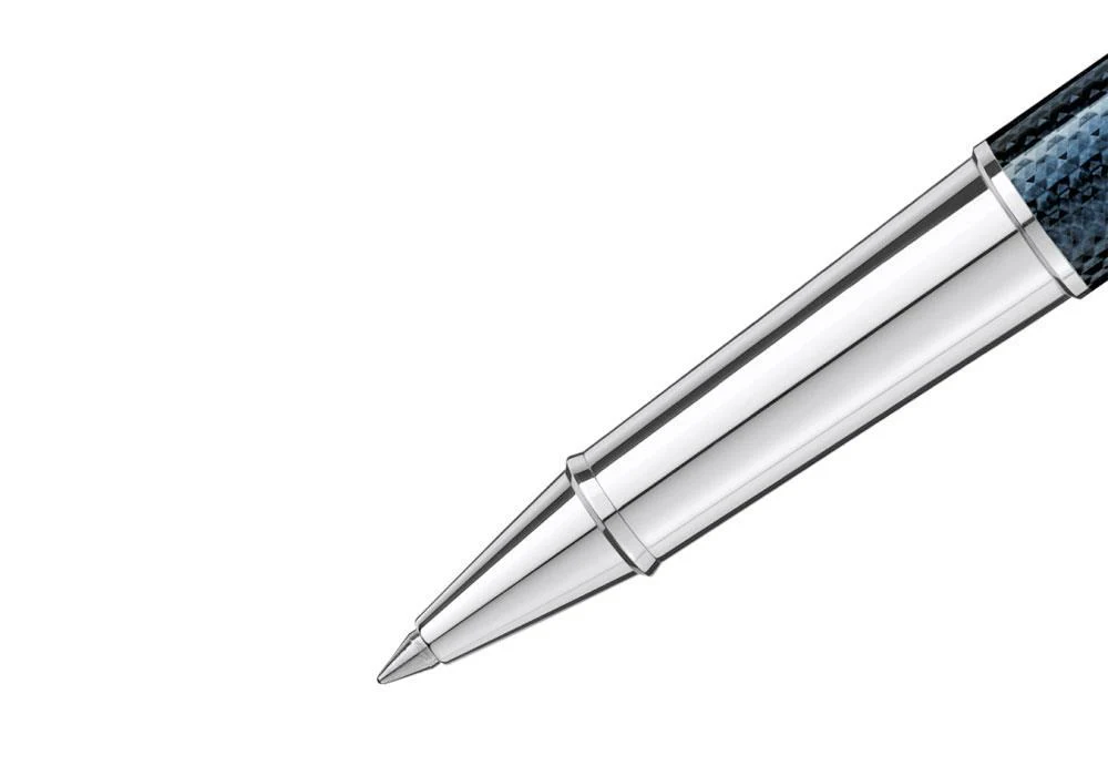 Montblanc Meisterstück Solitaire Doué Blue Hour Classique Rollerball pen, 132101 - Image 3