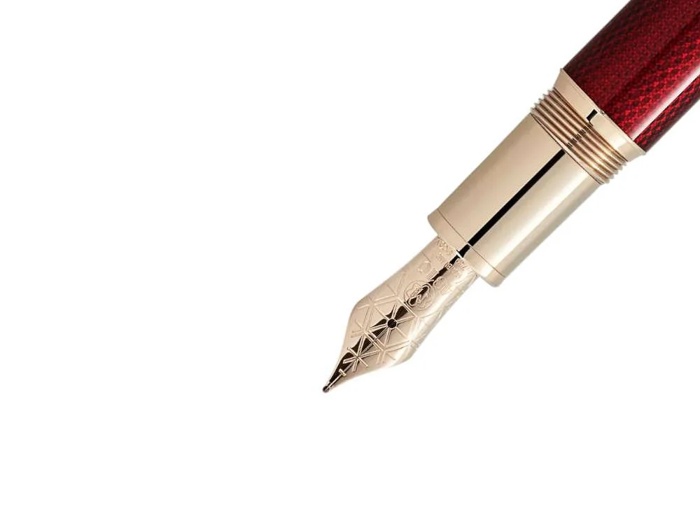 Montblanc Meisterstück Solitaire Golden Hour LeGrand Fountain Pen 133036 - Image 3