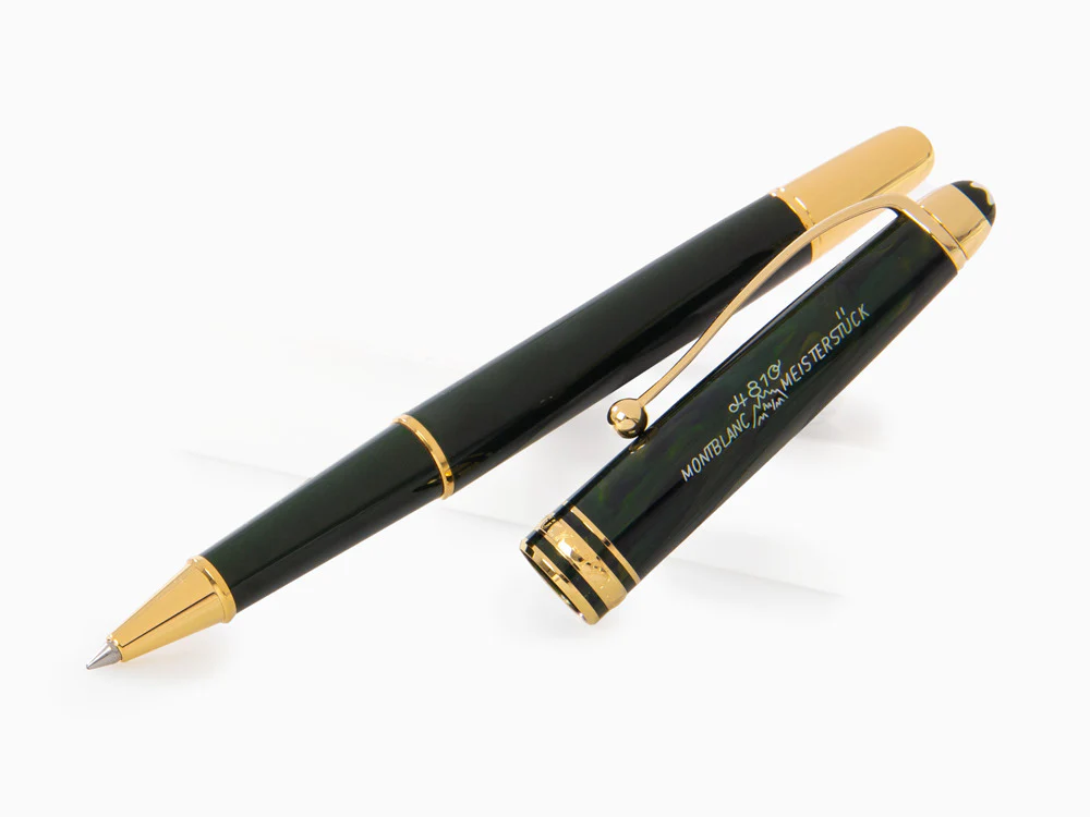 Montblanc Meisterstück The Origin Classique Rollerball pen, Green, 131343 - Image 4