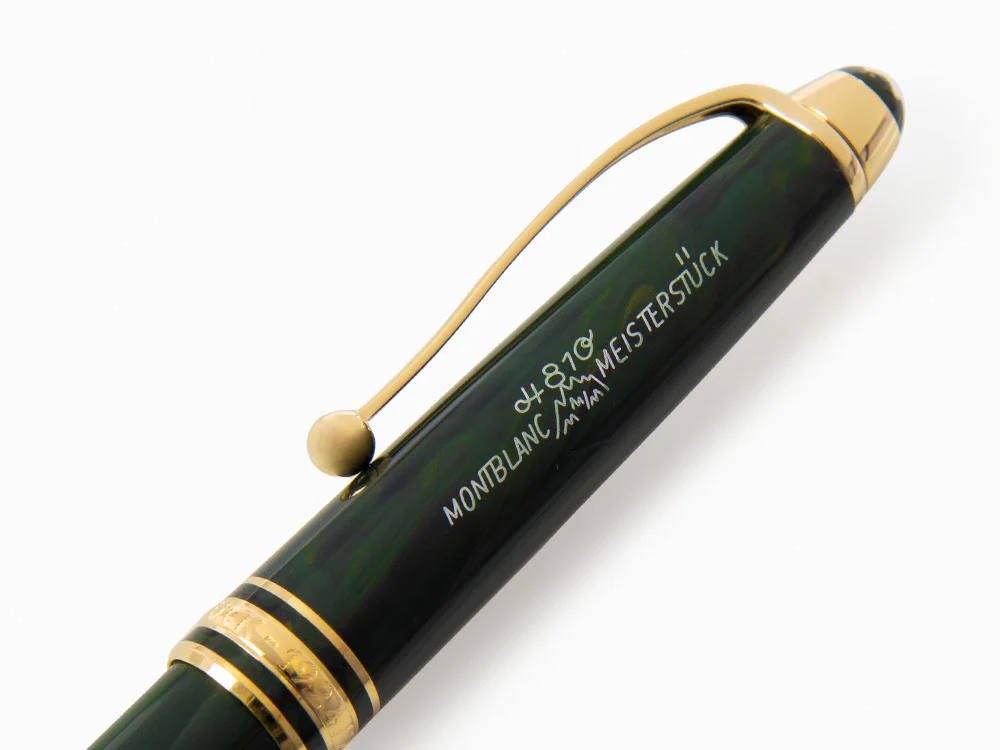 Montblanc Meisterstück The Origin Classique Rollerball pen, Green, 131343 - Image 8
