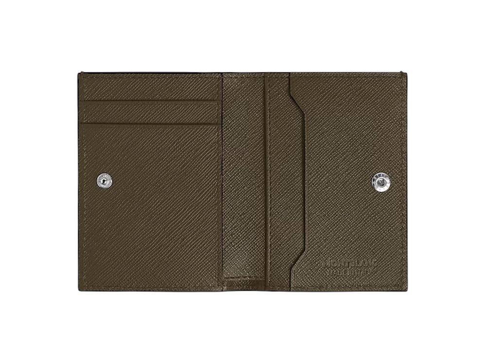 Montblanc Sartorial Mini Wallet Khaki 4 Cards, 221508 - Image 3