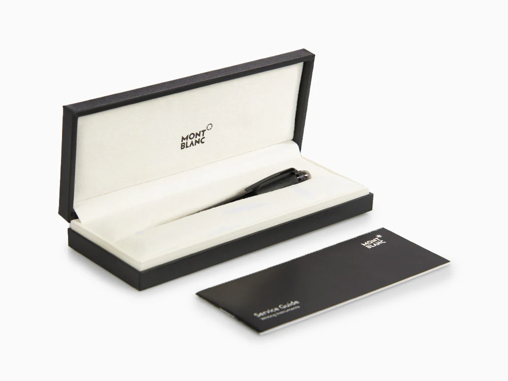 Montblanc StarWalker BlackCosmos Doué Fountain Pen, Black, PVD, 129287 - Image 10