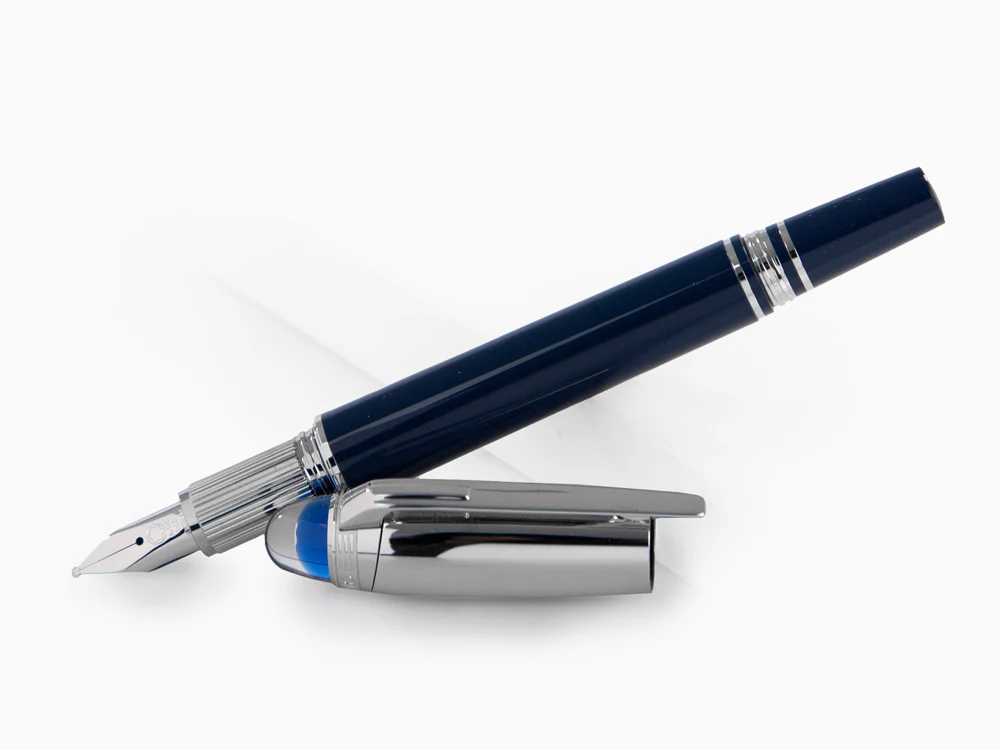 Montblanc StarWalker Blue Planet Doué Fountain Pen, 132434 - Image 2