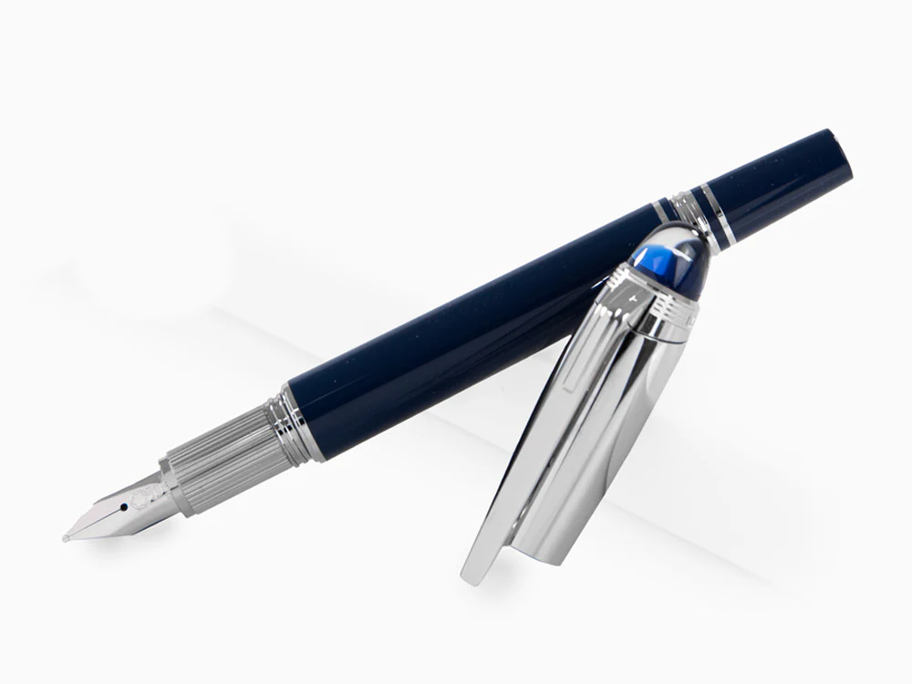 Montblanc StarWalker Blue Planet Doué Fountain Pen, 132434 - Image 4