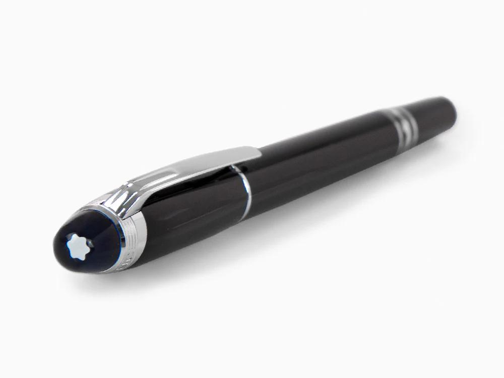 Montblanc StarWalker Fineliner, Precious resine, Black, Platinum trim, 132508 - Image 6